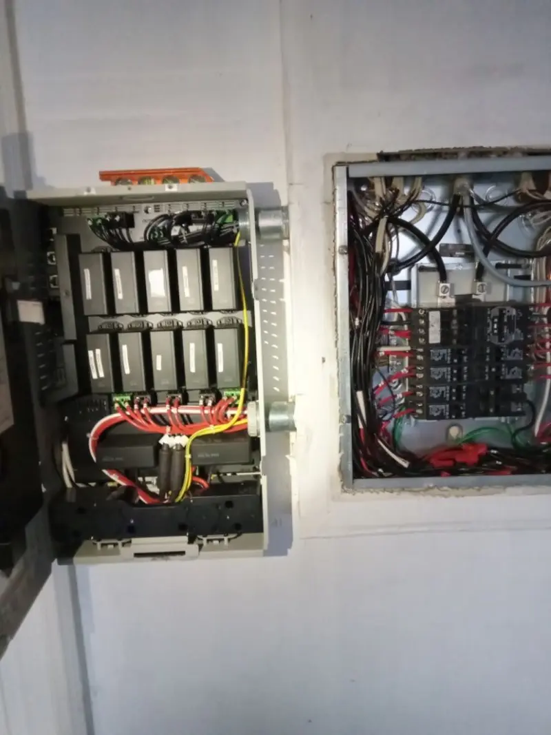 Electrical panel upgrade completed for Indoor Lighting Installation in Yukon